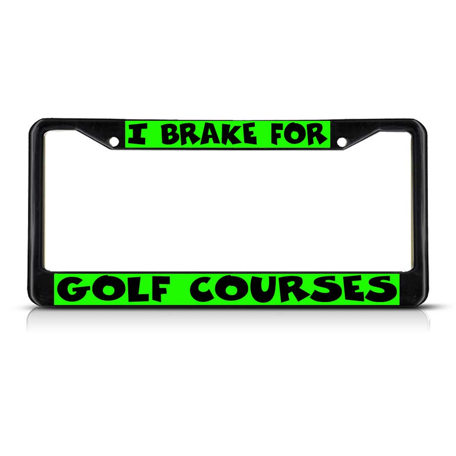Golf License Plate Frames rutrackerresearch